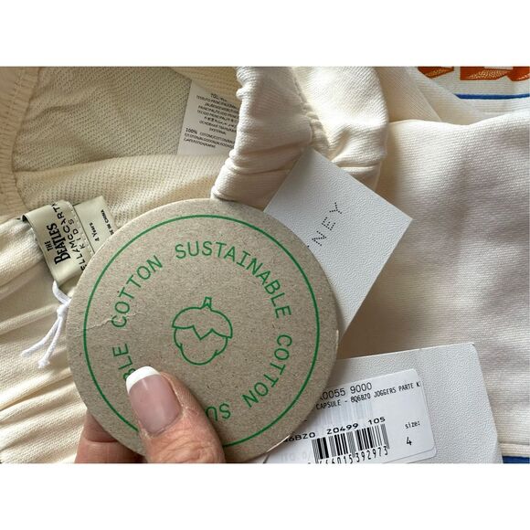 NWT Stella McCartney Kids special edition Beatles Album Graphic Fleece Jogger Pa - Picture 5 of 7